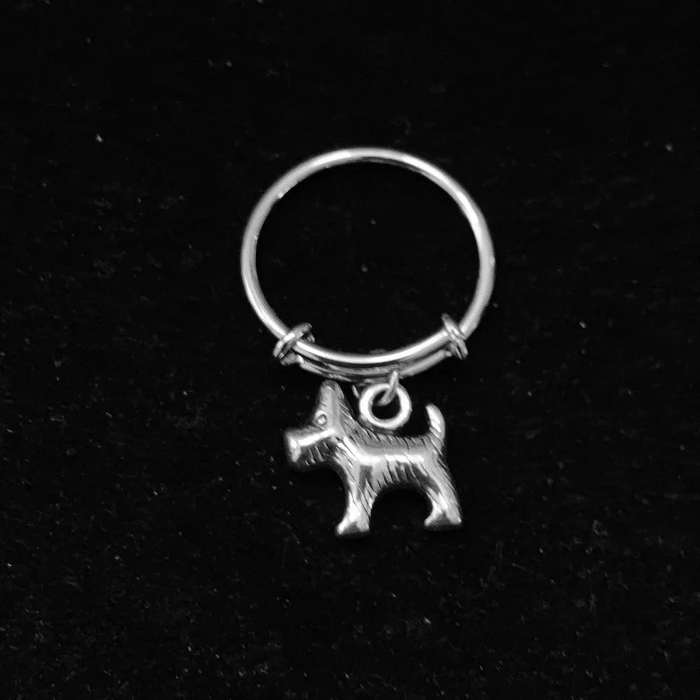Scottish Terrier/ Scottie Dog dangle charm